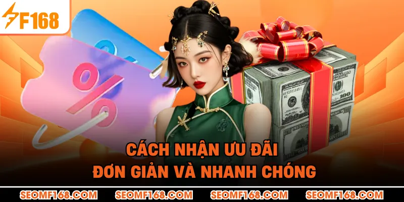 Cách nhận ưu đãi đơn giản và nhanh chóng
